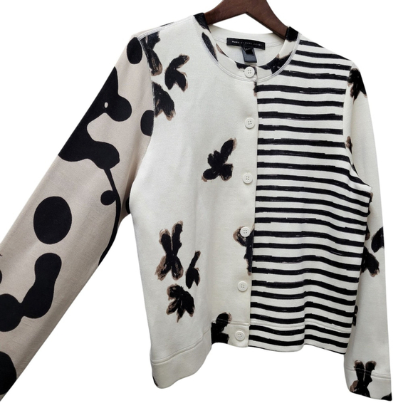 Marc By Marc Jacobs Patchwork Cardigan Women's Size Large NWOT $520 - Picture 7 of 10